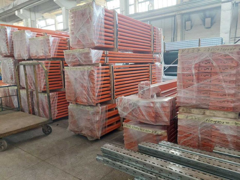 Паллетные стеллажи Рамы Траверсы в наличии новые и б/у