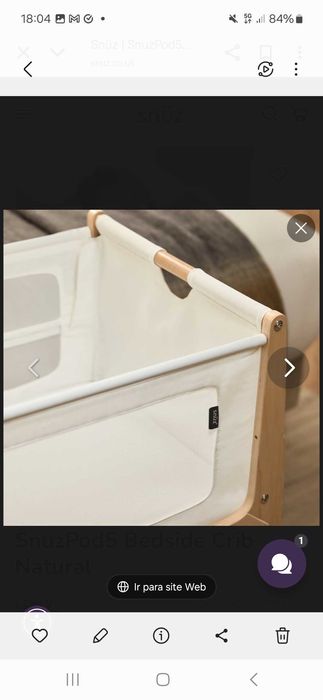 Berço Snuzpod 3 em 1