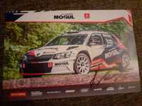 Skoda Fabia Roman Kresta-autograf(WRC, Rally)
