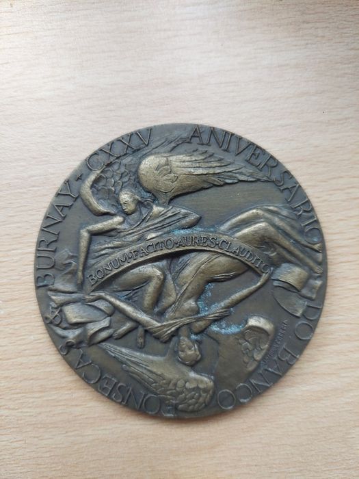 Medalha banco Fonseca Burnay 1986