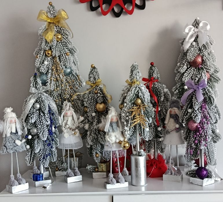 Ялиночка з янголом та гірляндою USB