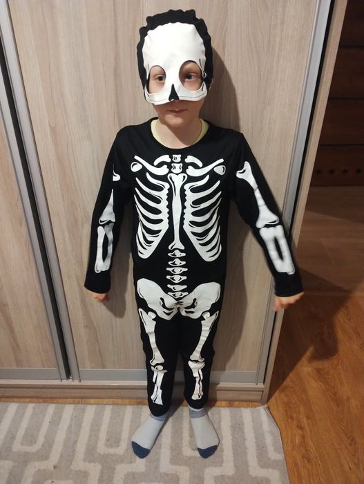 Strój przebranie Kościotrup r 122/128 H&M