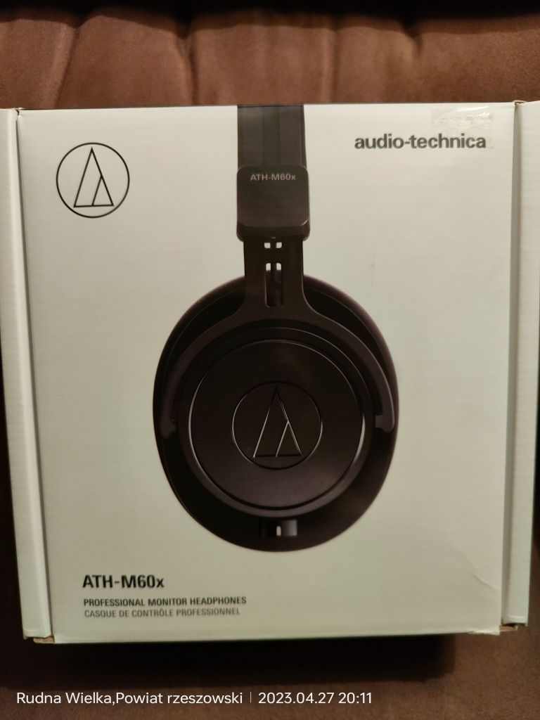 Słuchawki Audio Technica ath m60x