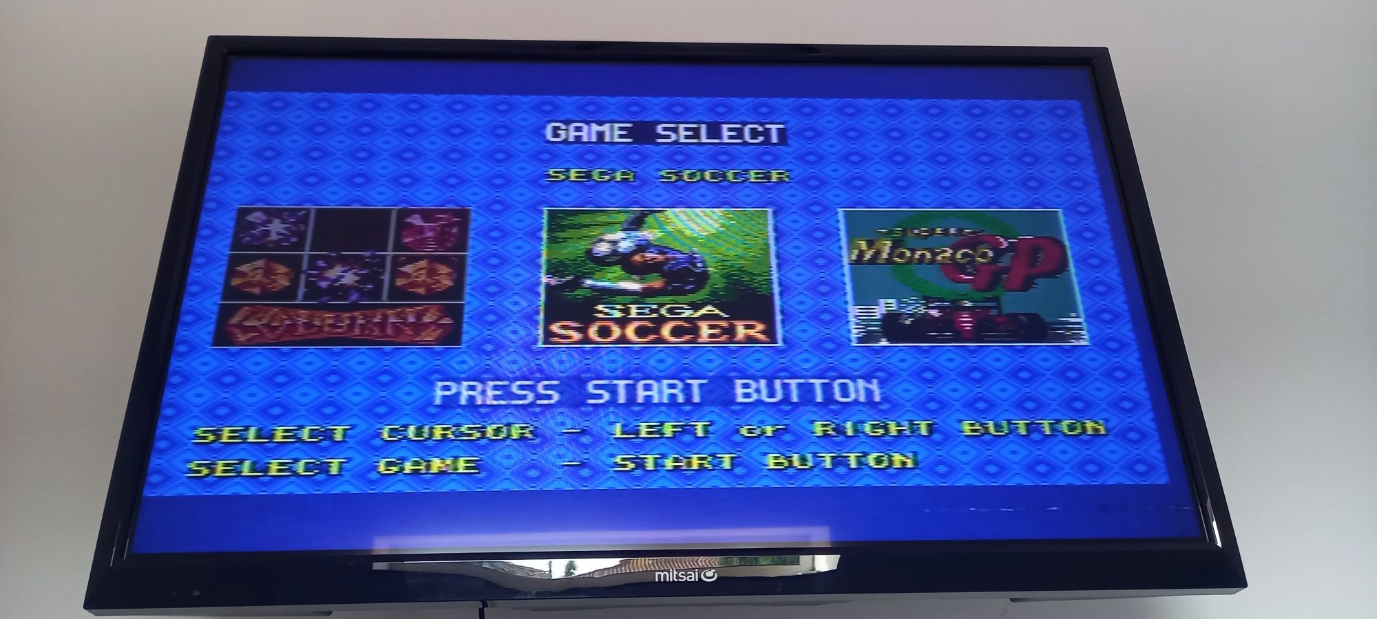 Sega Mega Drive II + 10 jogos