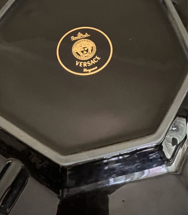 Popielnica Rosenthal Versace Gorgona black 24cm