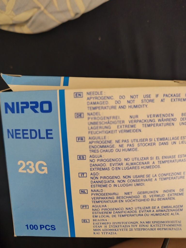 Igły igła mikrokaniula zastrzyk iniekcja