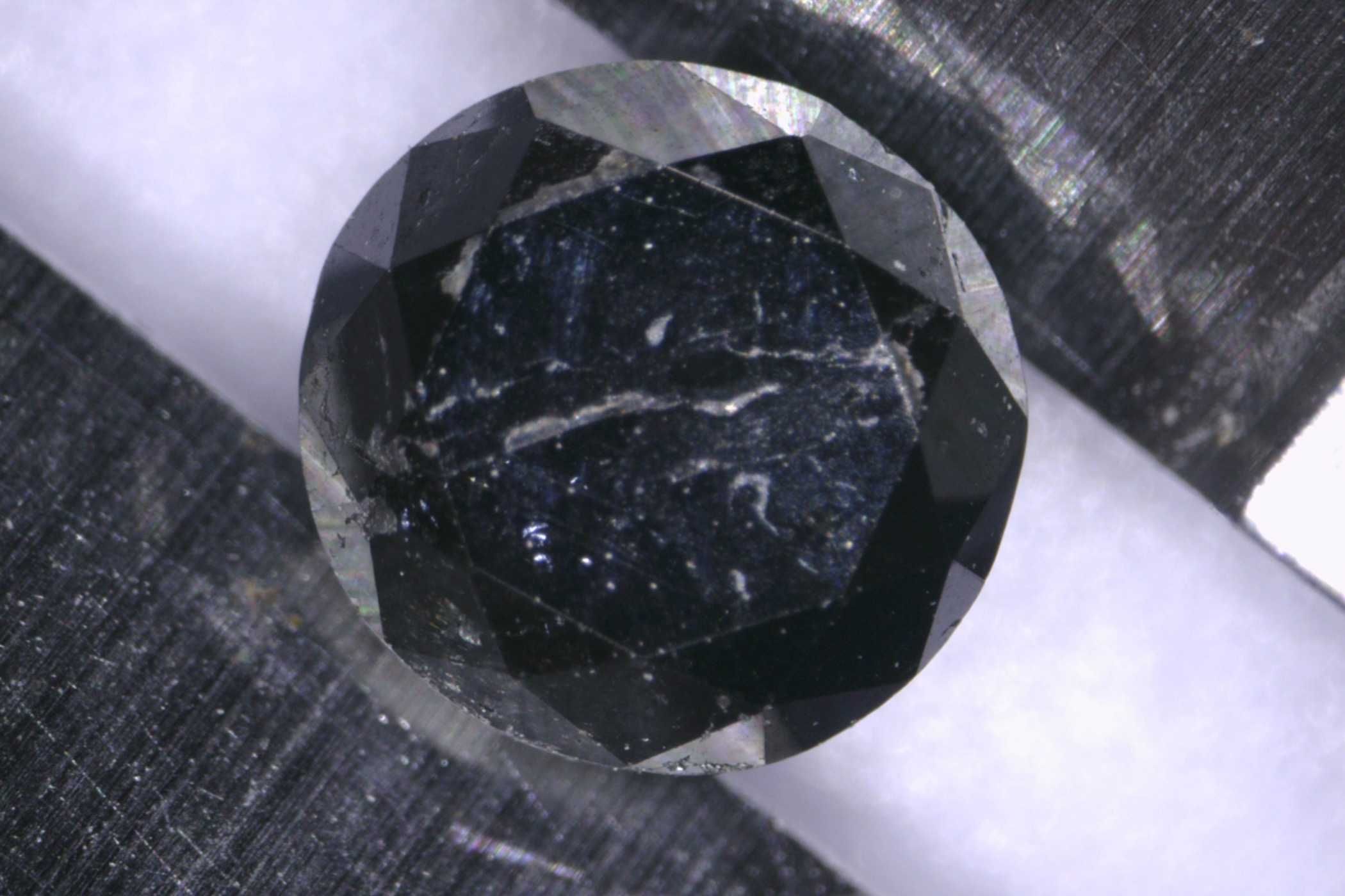 Diament 0.53ct Czarny Brylant