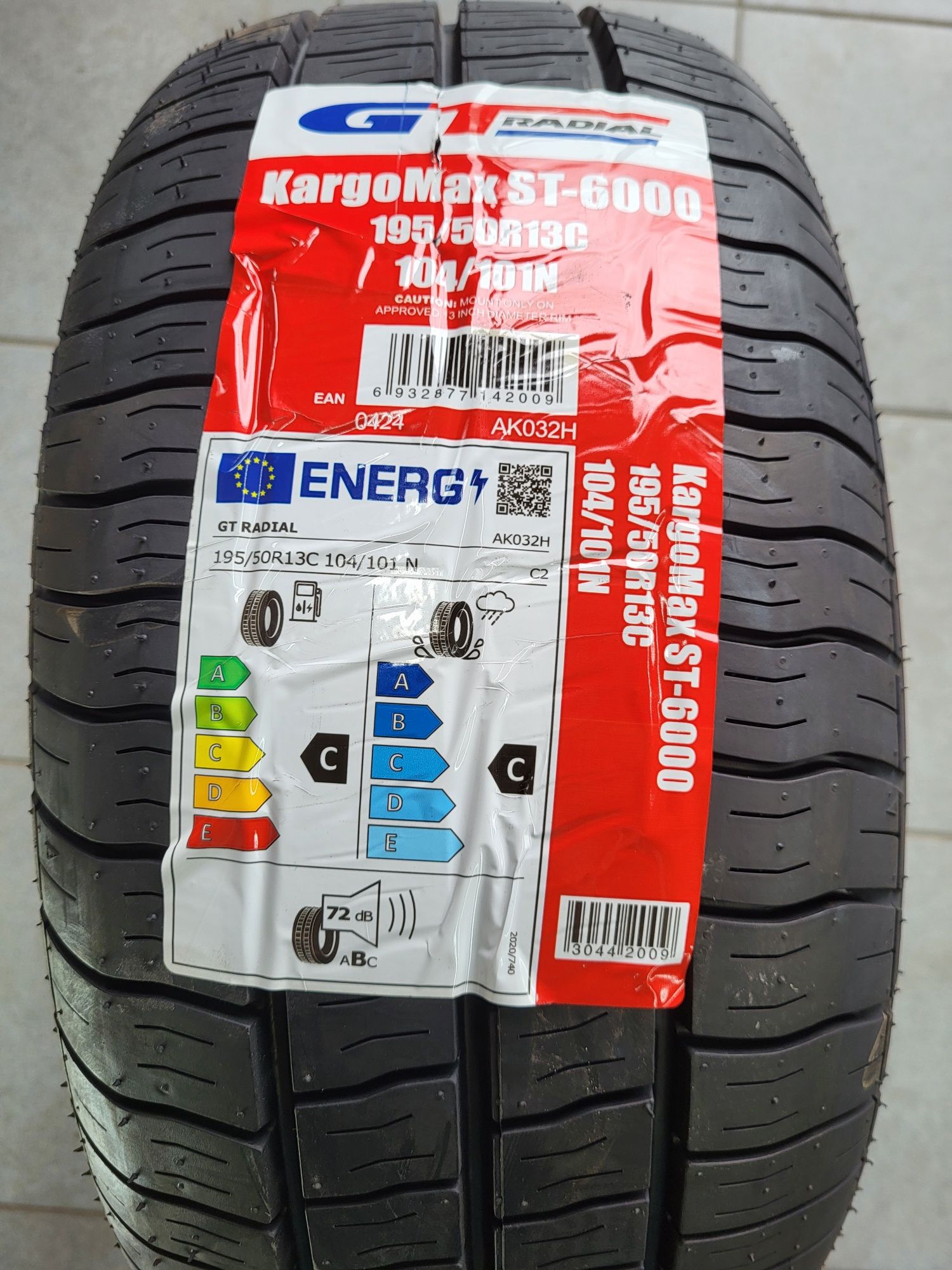 Opony 195/50R13C GT Radial Kargomax ST-6000  do lawety 104/101 N