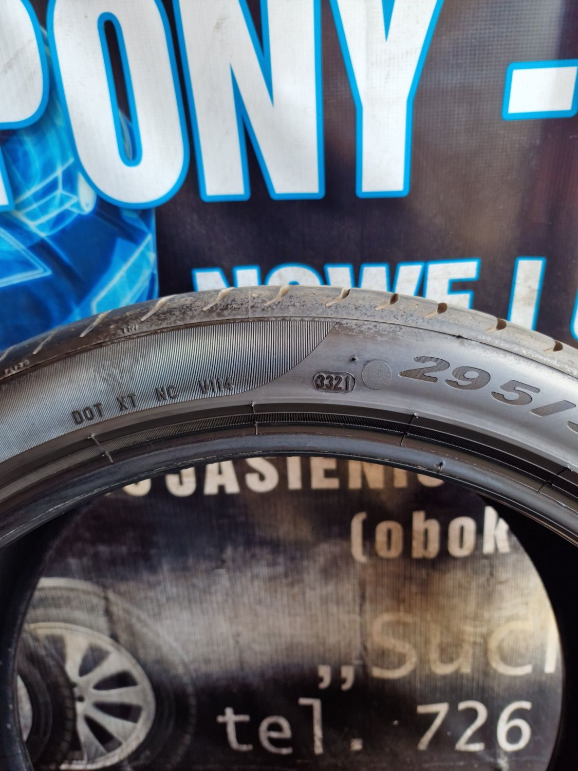 Opona letnia 295/35/21 Pirelli P Zero Pojedyncza 2021!!