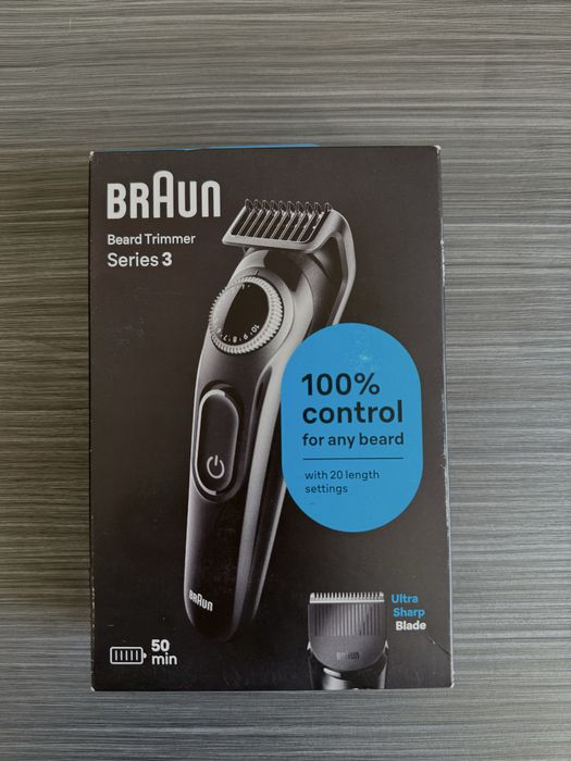 Тример для бороди Braun Series 3