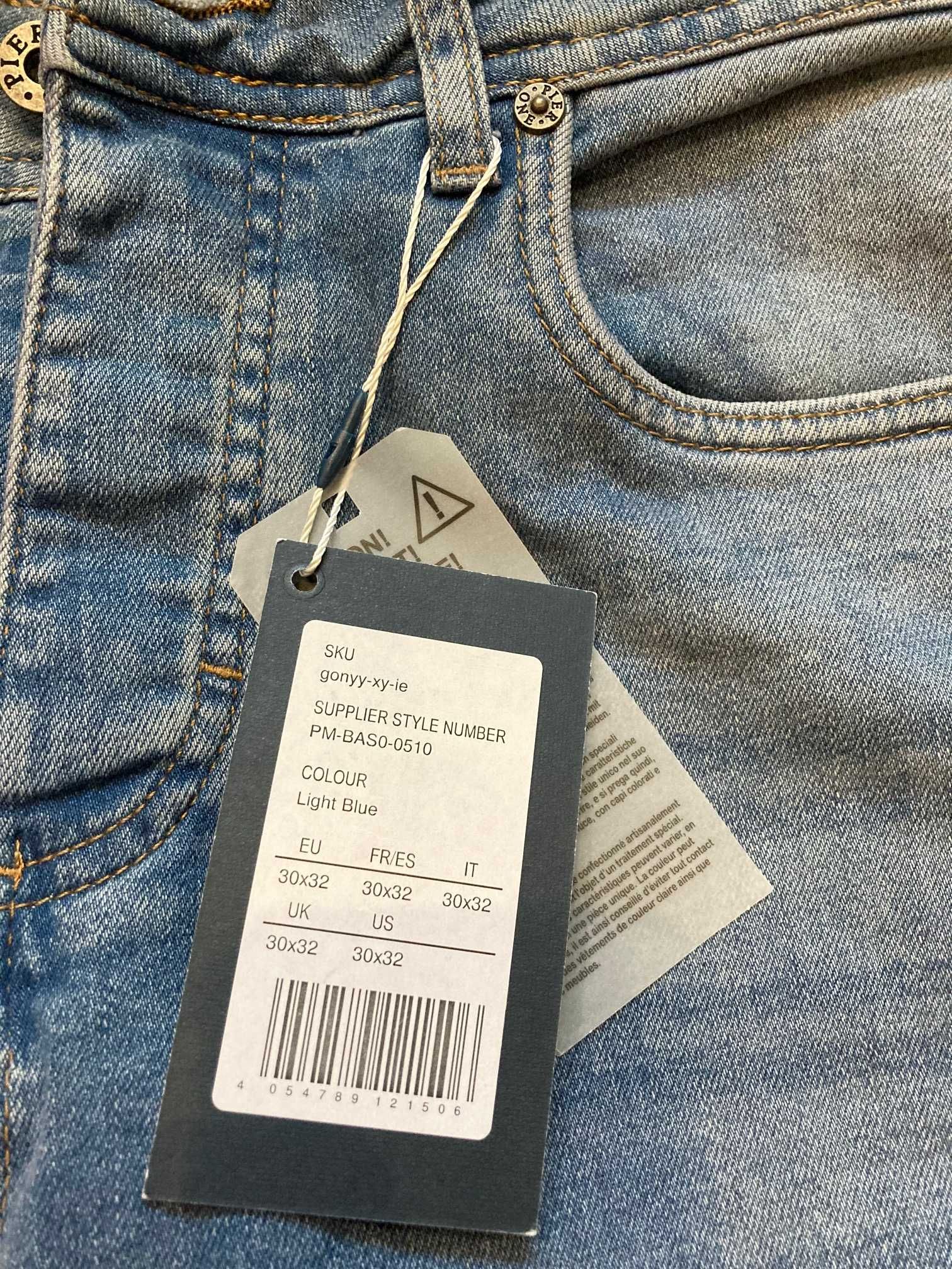 Nowe jeansy Piere One Slim Fit rozm. 30x32