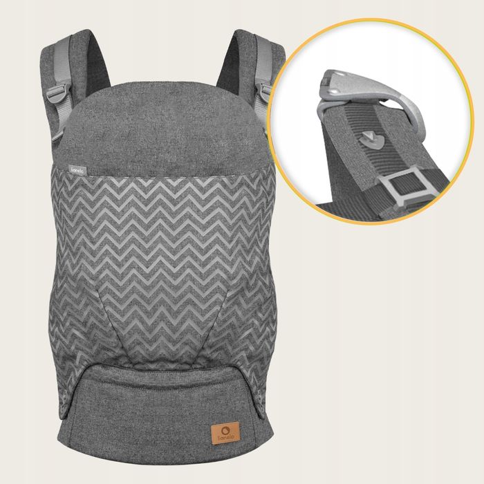 Nosidełko ERGONOMICZNE nosidło 20kg dla dziecka CERTYFIKAT Lionelo Mar