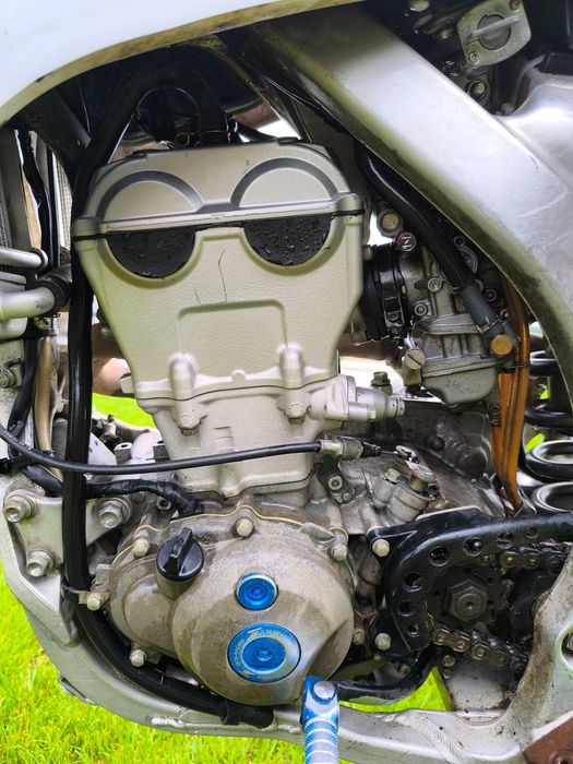 Yamaha YF250F Stan Bardzo Dobry Biały Kruk