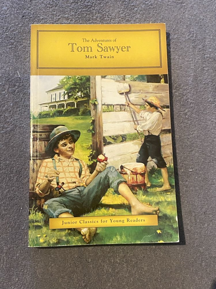 „The adventures od Tom Sawyer” Mark Twain