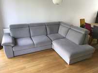 Kanapa narożnik wypoczynek salon rogówka Wajnert 260 x 200 f. spania