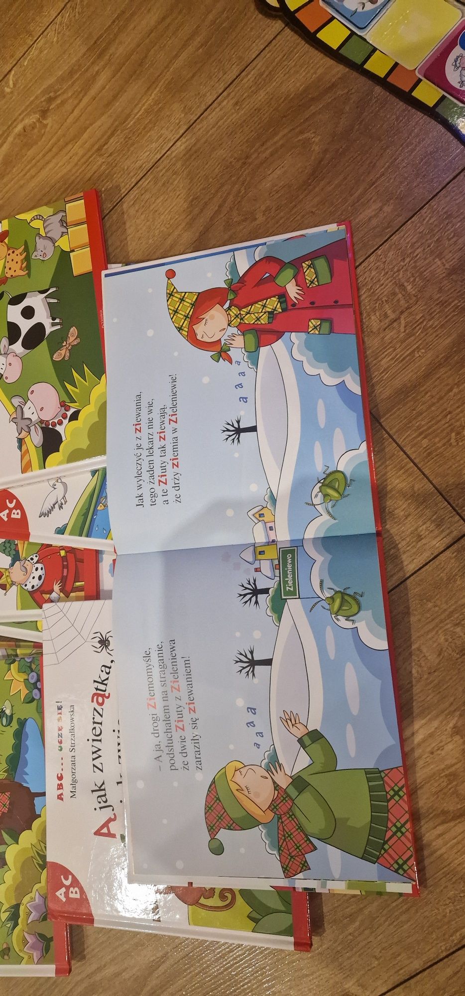 Książeczki ABC...ucze się z magnesami