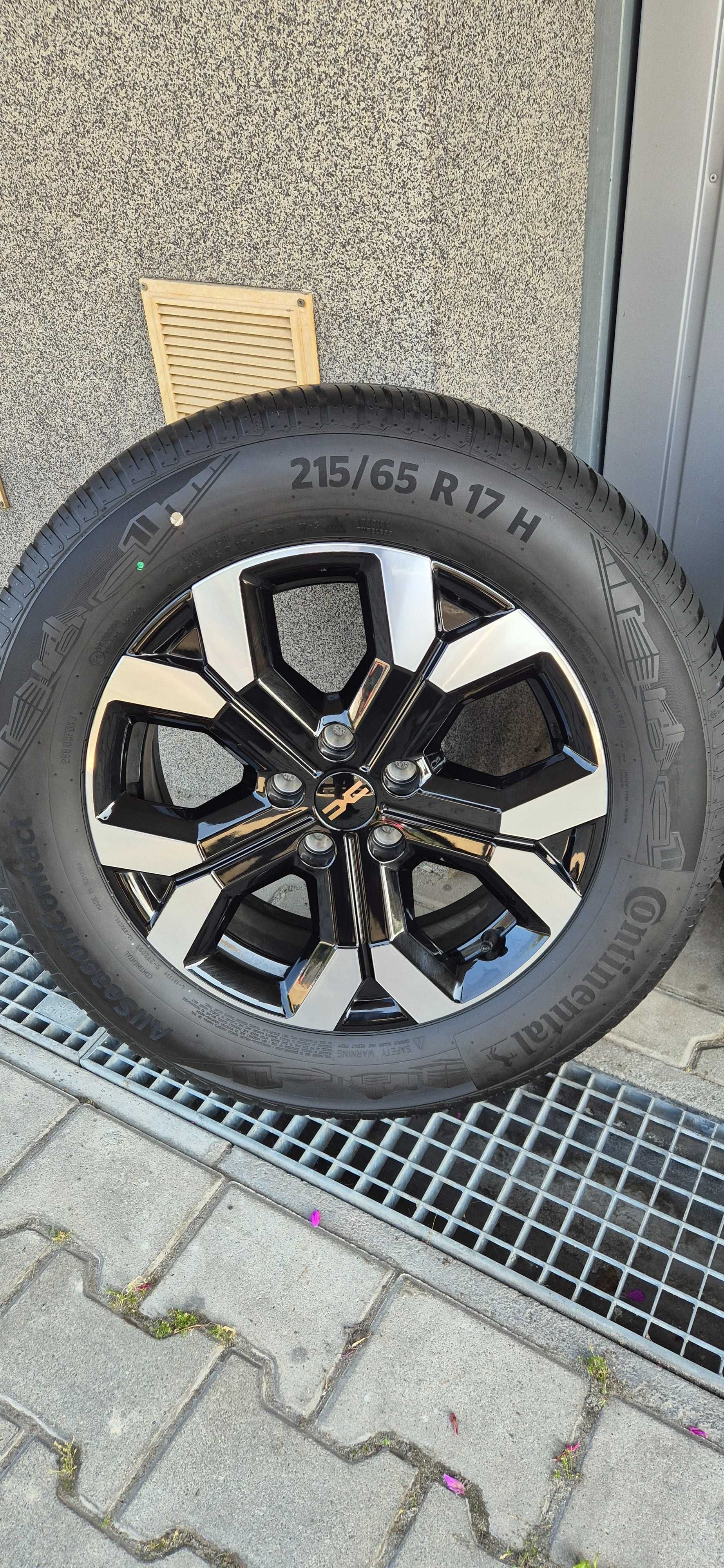 Oryginalne koła Dacia Duster R17!Opony Continental 2024!Gratis!