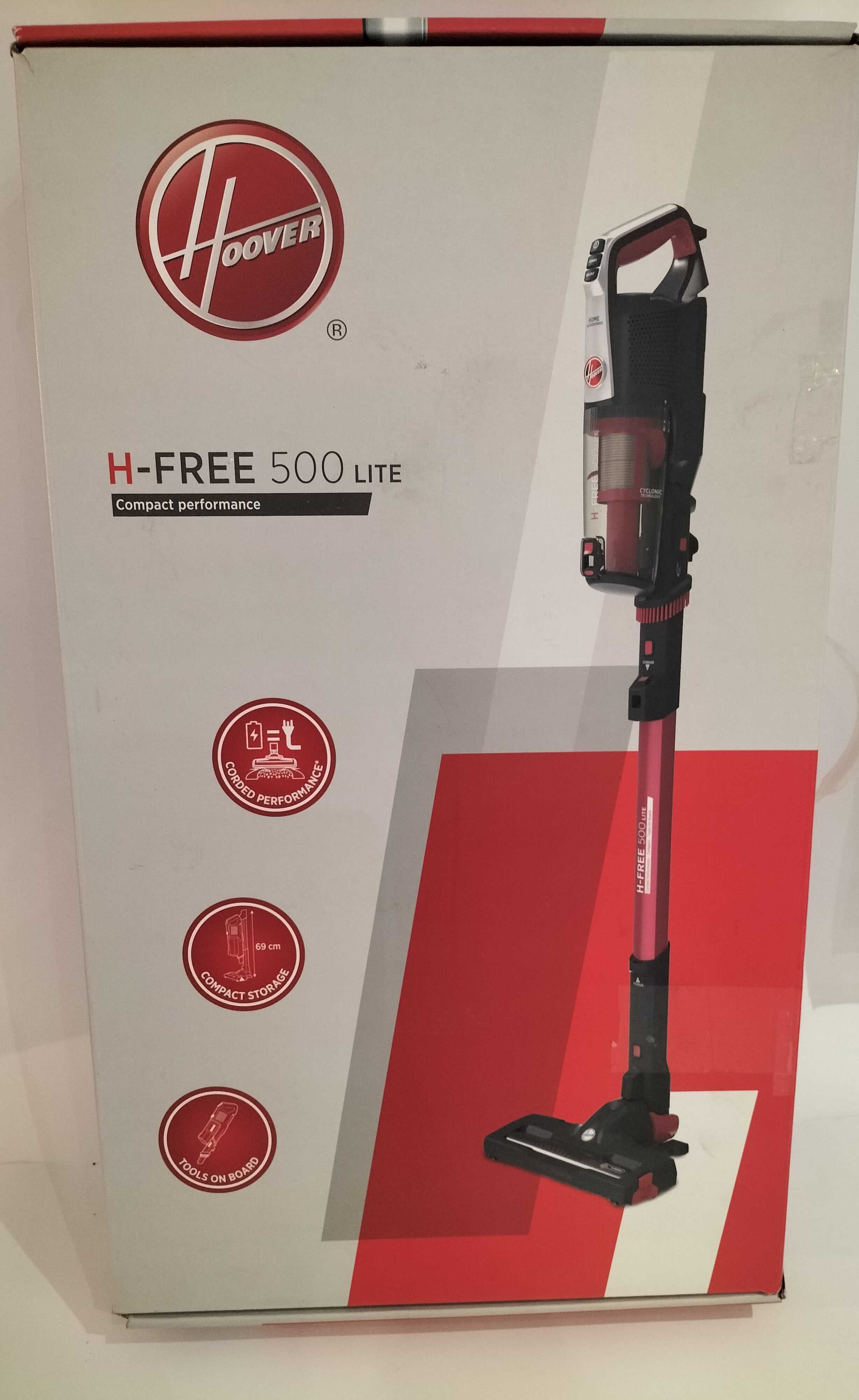 Bezprzewodowy odkurzacz pionowy Hoover H Free 500 Lite HF522LHM01