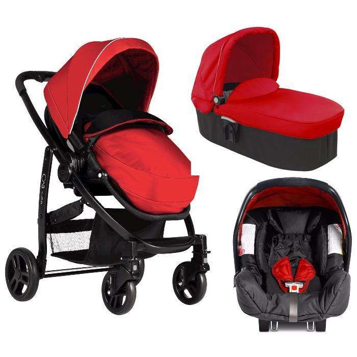 Carrinho bebe Graco Evo Trio