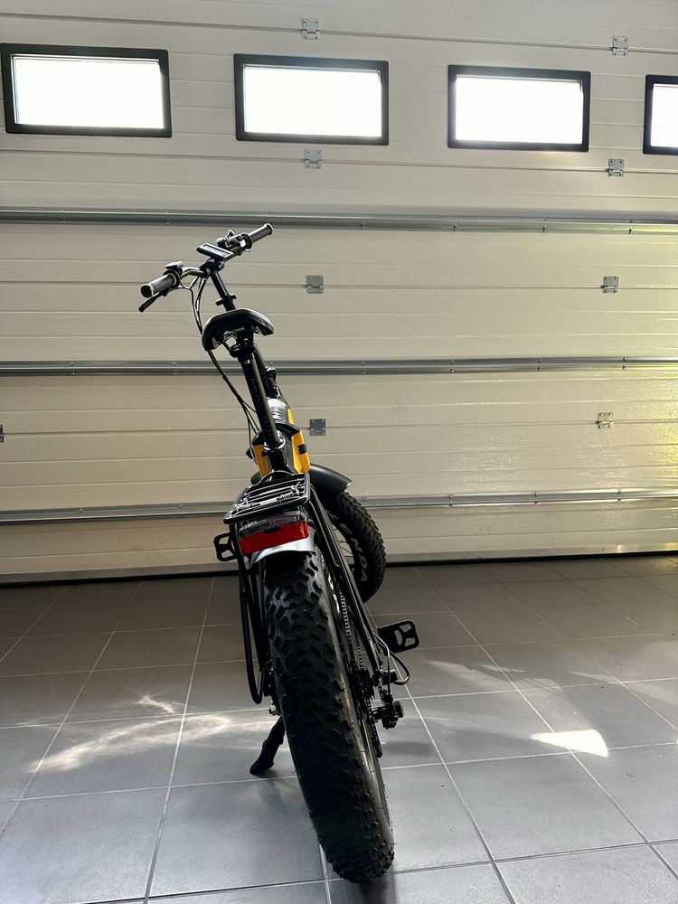 składany e-rower DUCATI Scrambler SCR-E elektryczny z bagażnikiem
