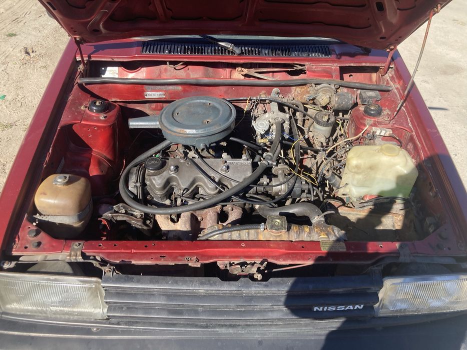 Nissan sunny b11 на полном ходу