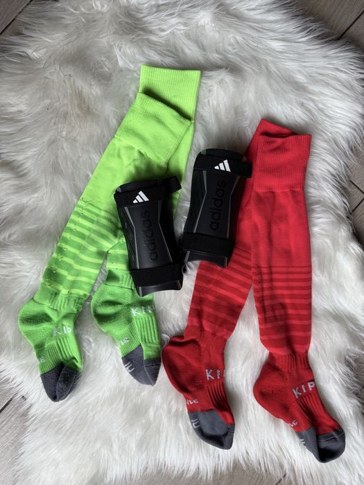 Ochraniacze Adidas skarpety piłkarskie rozm. 31-34