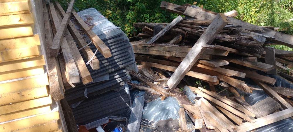 Oddam gratis drewno sosnowe do palenia