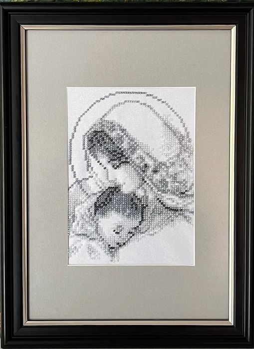 Obraz haftowany koralikami