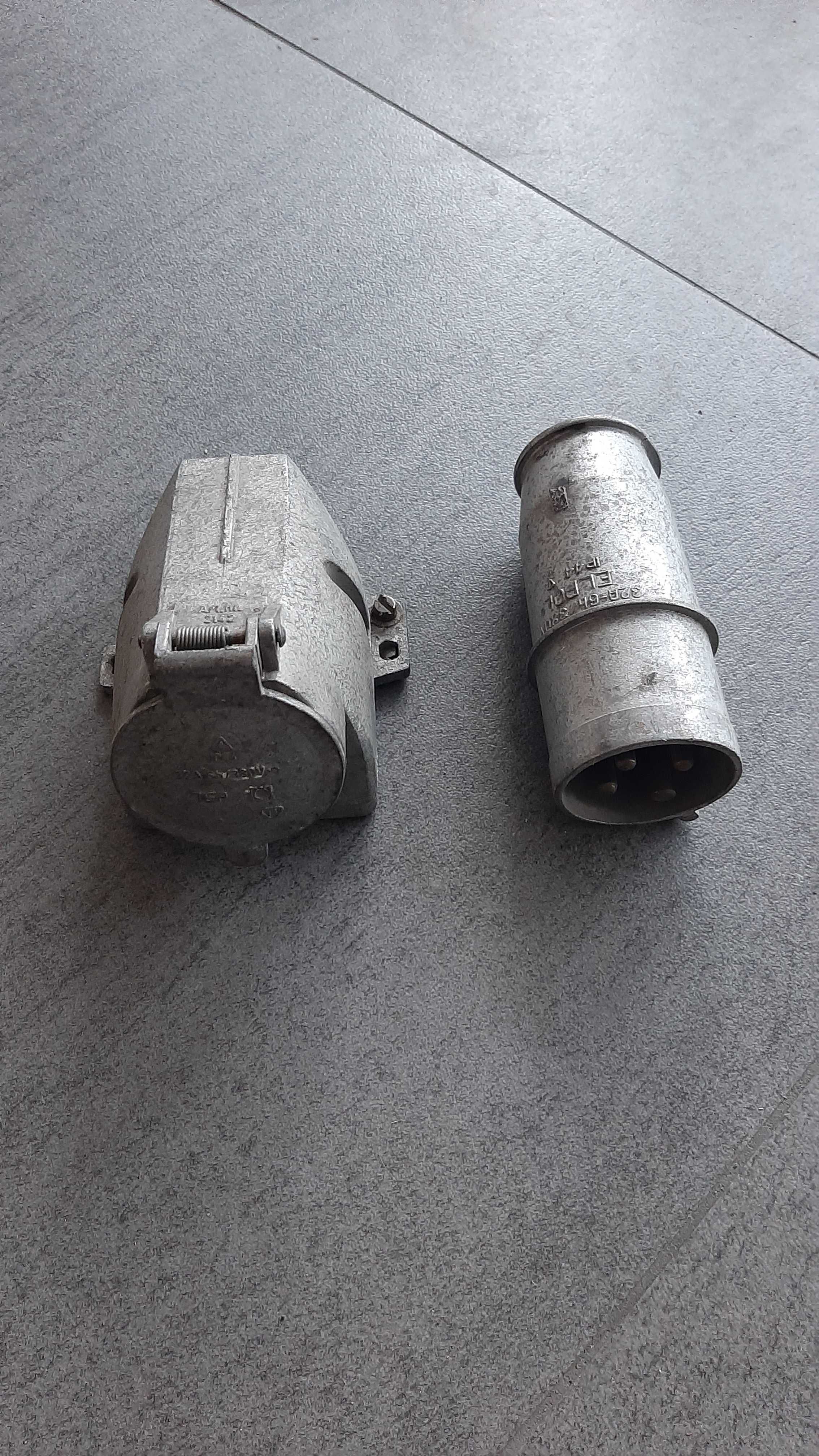 Kabel siłowy linka-giętka 28mb 3x2,5 plus gniazdo, wtyk siła 32A