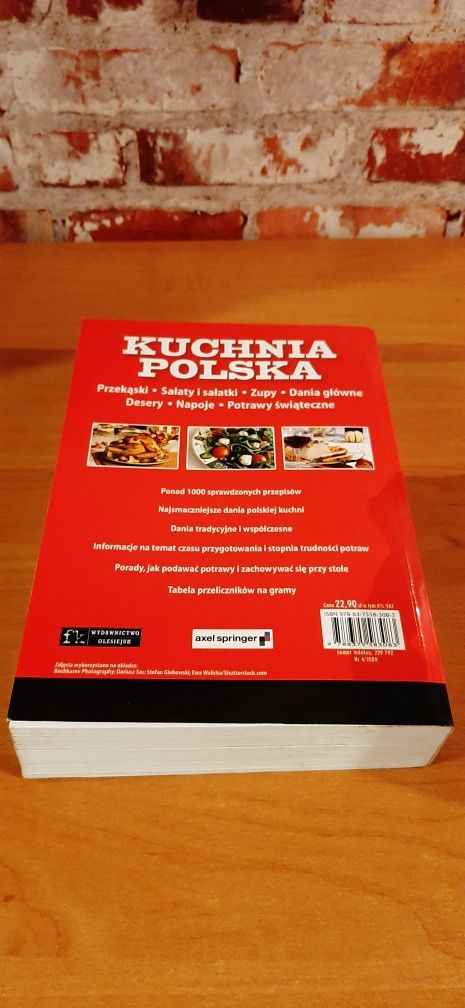 Kuchnia Polska tylko sprawdzone przepisy. Książka kulinarna.