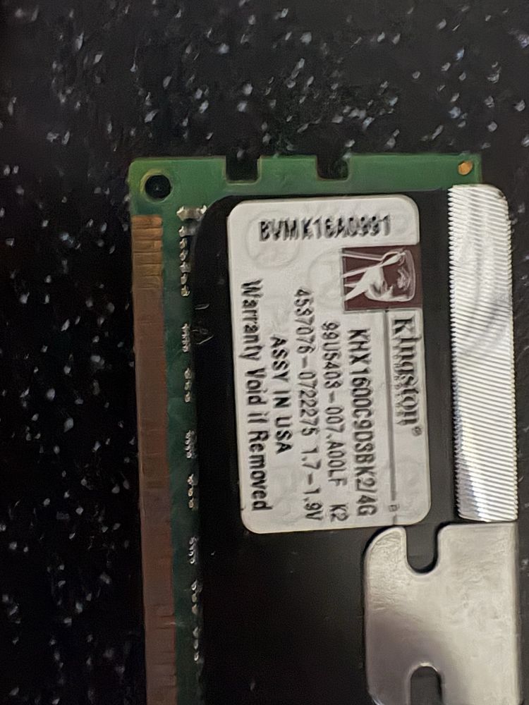 3 sztuki - Pamięć Ram Hyper X 4GB 1600Mhz DDR3