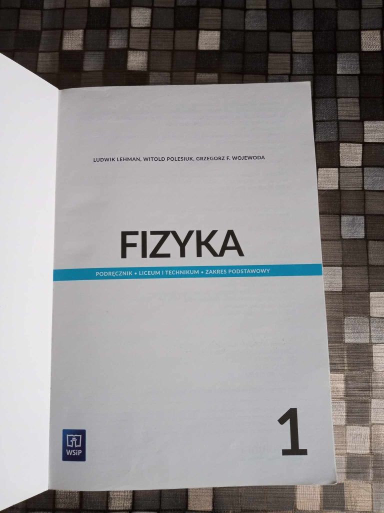 Fizyka 1kl liceum i technikum Lehman Podlesiuk Wojewoda