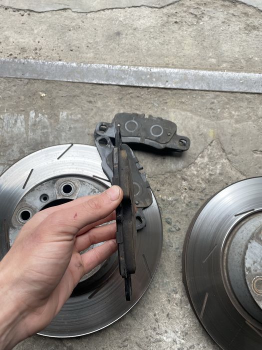 Комплект гальм порше, тормоза порш панамера 4s