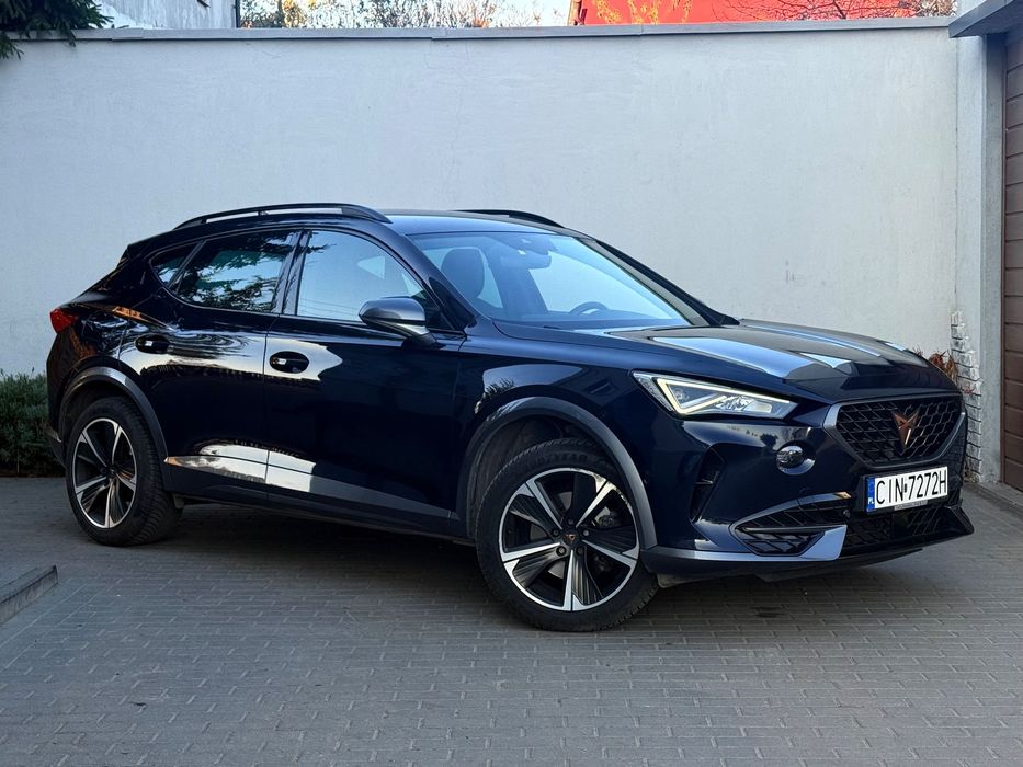 Cupra Formentor 1wł! 1.5i-150km benzyna kamera! Skóra! Servis! Fv23% zarejestrowany