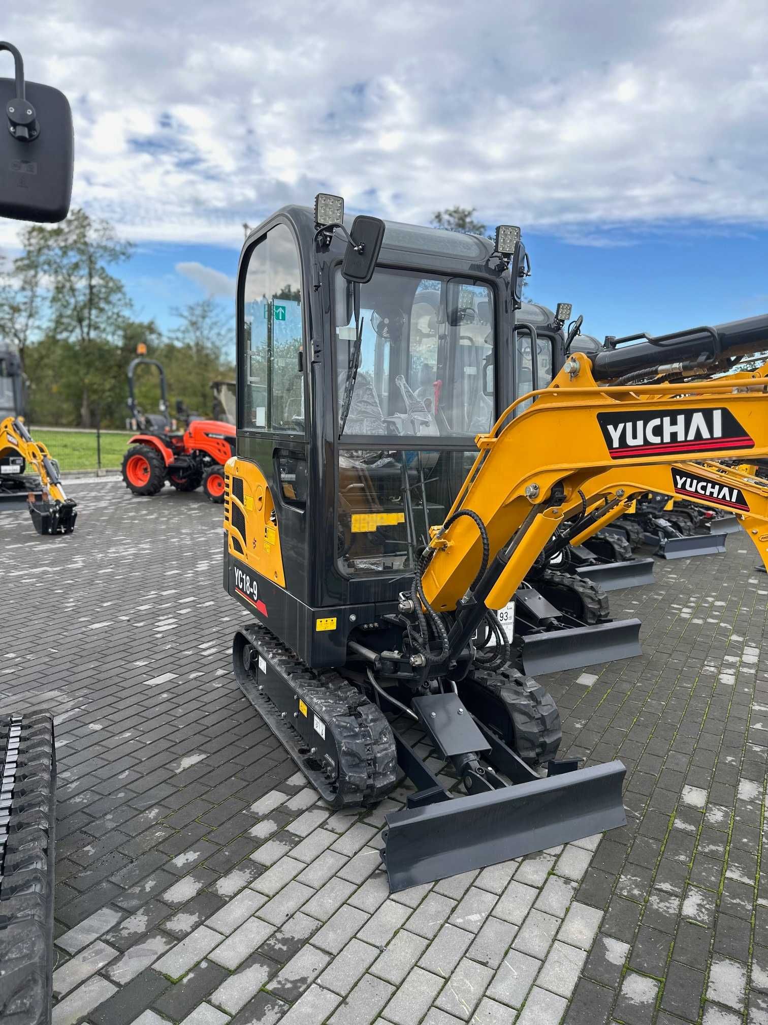Mini koparka NEX YUCHAI YC18-9 - 1800kg Yanmar 3tnv76