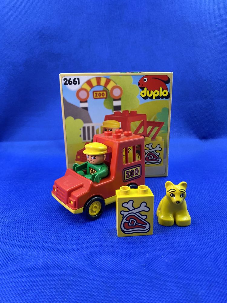 Lego 2661 Duplo Ciężarówka w Zoo 1990r.