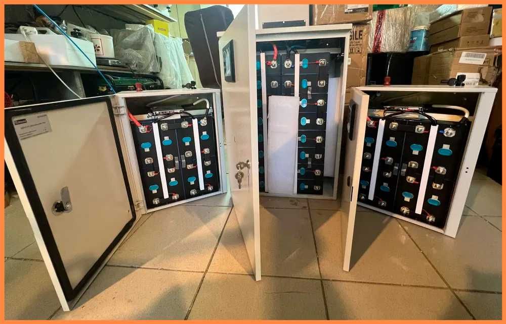 Аккумулятор железофосфатный LiFePo4 48В 24В 105А×230A×280A