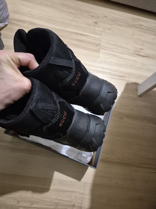 ecco śniegowce chłopięce gore tex kozaki 39