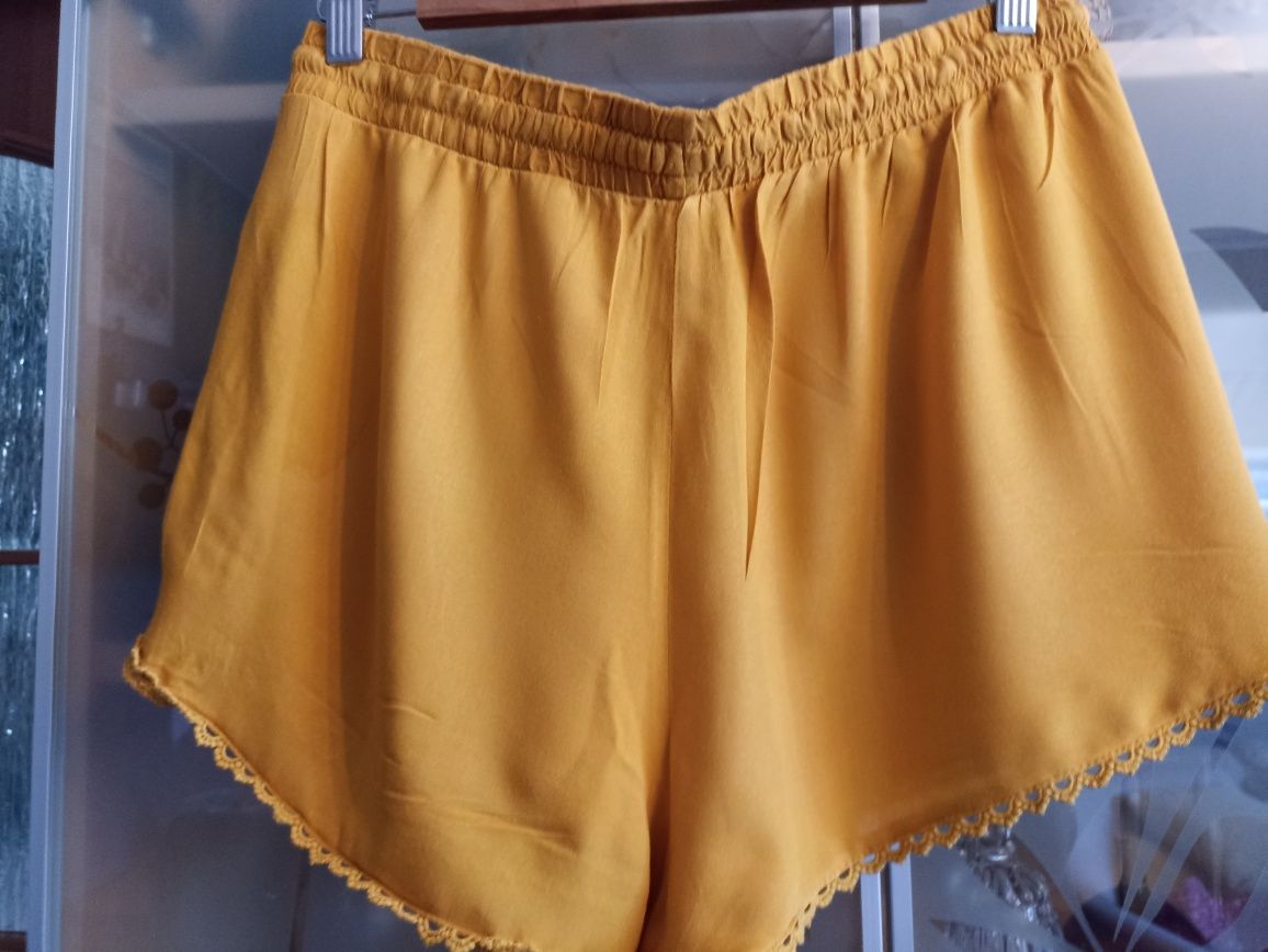 Szorty musztardowej Boho, Primark 42