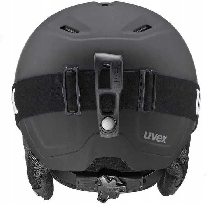 kask uvex heyya pro set 51-55 cm black matt, BRAK GOGLI W ZESTAWIE