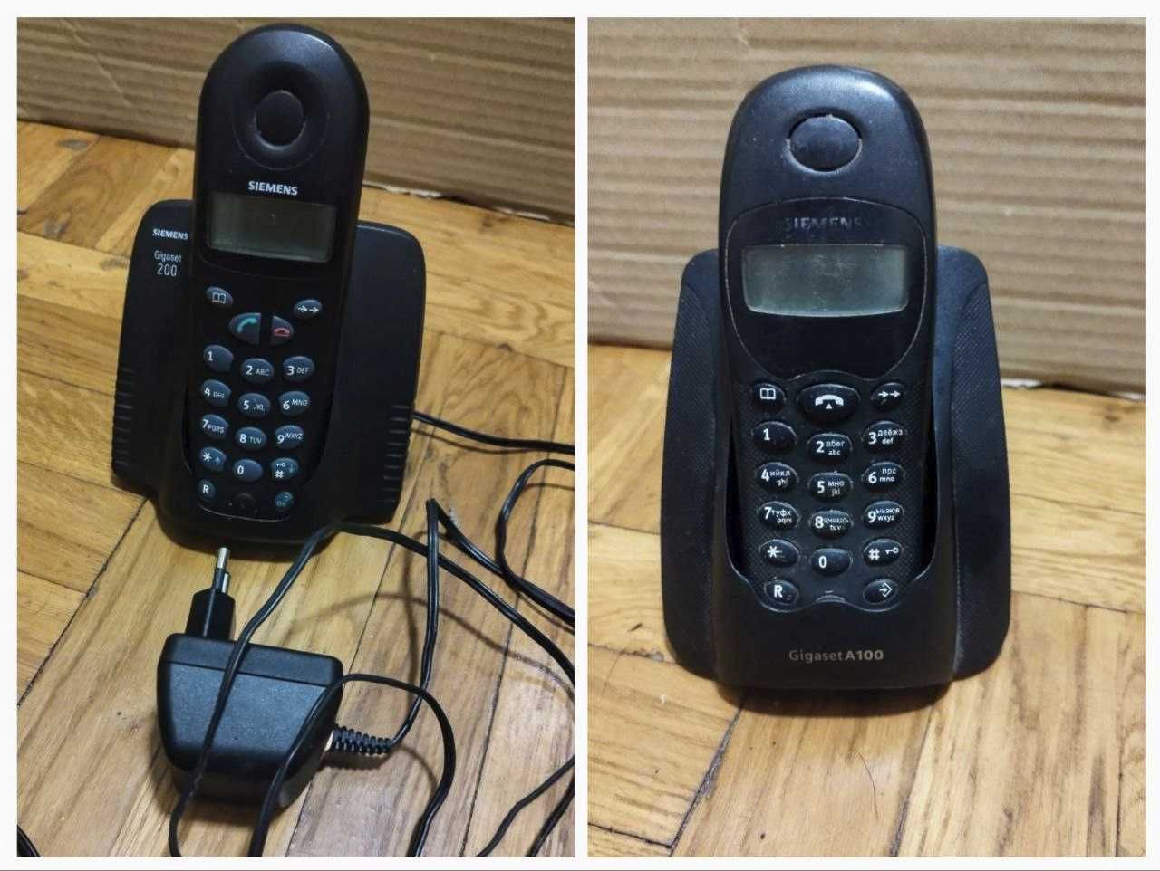 Siemens, Panasonic 4 стац тлф: Gigaset A100 и 200, KX-T2420, KX-TS2350