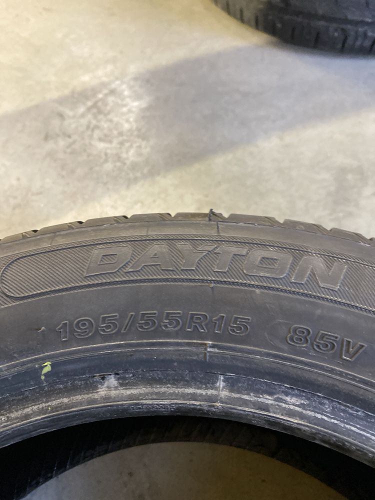 43. Opony letnie dayton touring 2 195/55r16 dwie szt wysylam