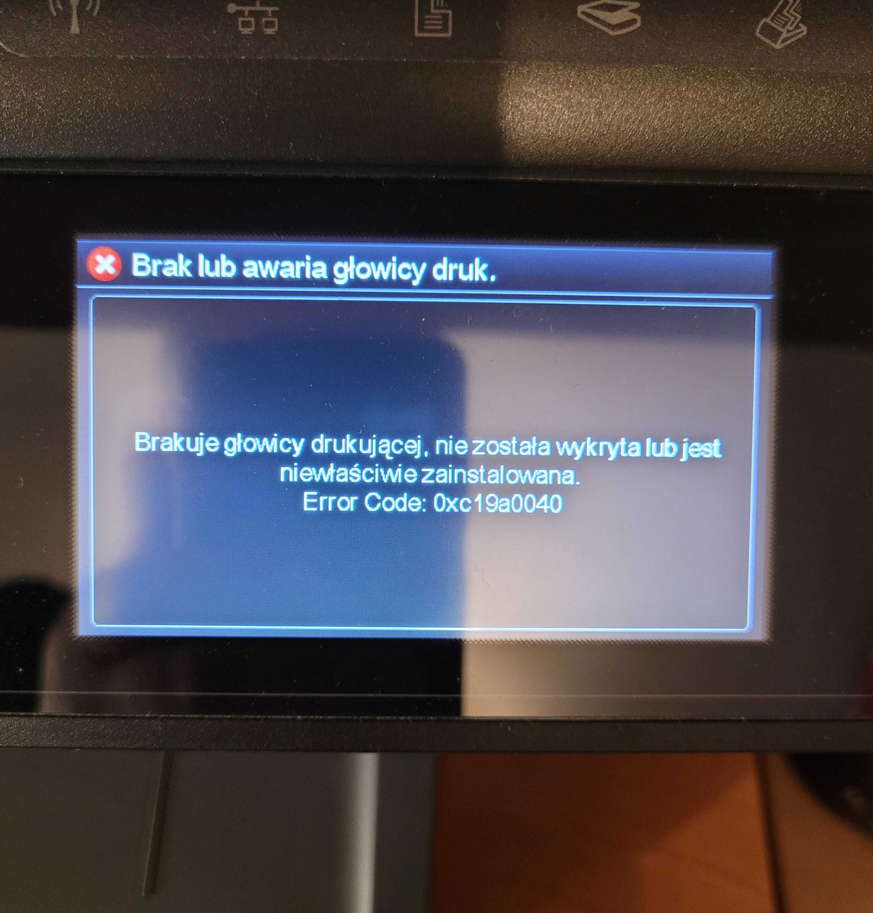 Drukarka skaner kopiarka HP Officejet Pro 8610 + 2x głowica