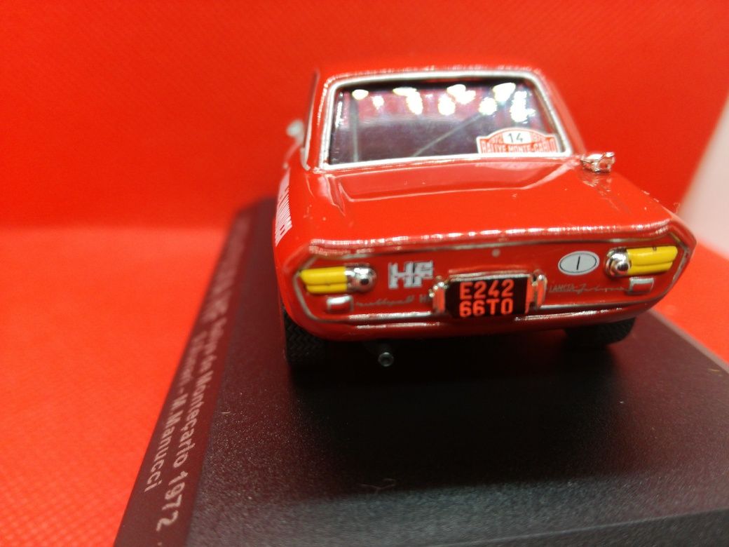 Miniatura 1/43 Lancia Fulvia HF Sandro Munari no RMCarlo de 19722