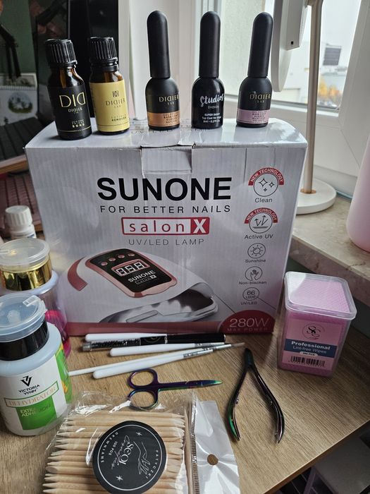 Zestaw do manicure hybrydowego profesjomalny