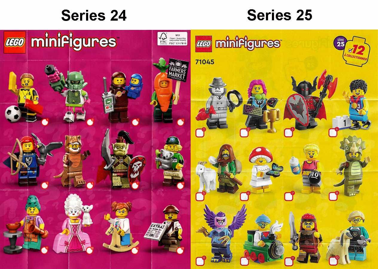 LEGO® MINIFIGURAS NOVAS - Várias Series - da 14 à Series 27