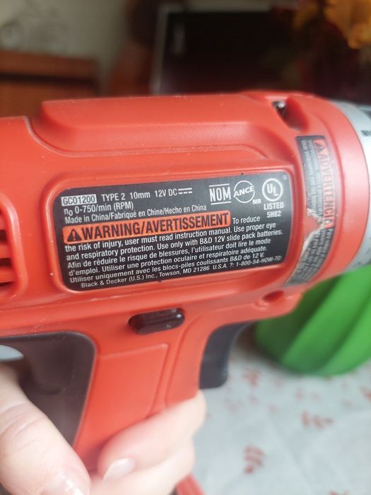 Wiertarko-wkrętarka Black Decker