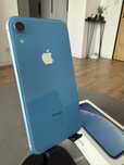 Piękny niebieski iPhone XR - stan idealny