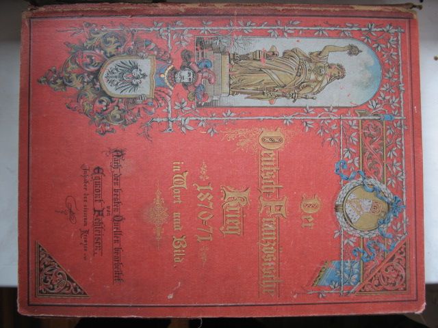1870-71 Wojna Niemiecko-Francuska - stara oryginalna książka-PRZECENA
