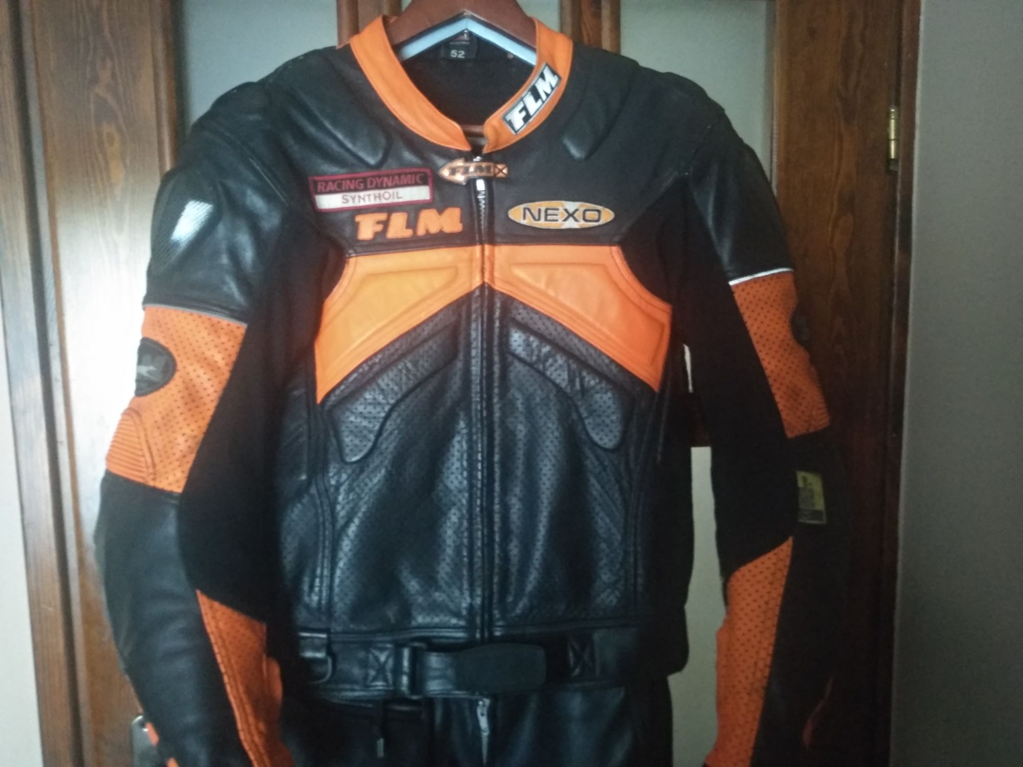 Kombinezon motocyklowy skórżany Flm KTM